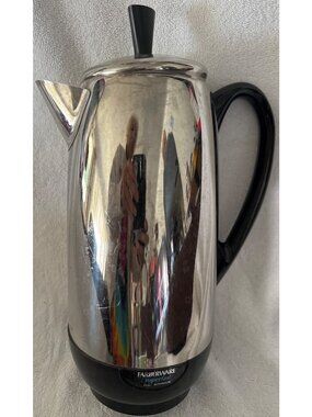 Farberware Superfast Fully Automatic Percolator FCP-41 12-Cup 1000W Stainless St